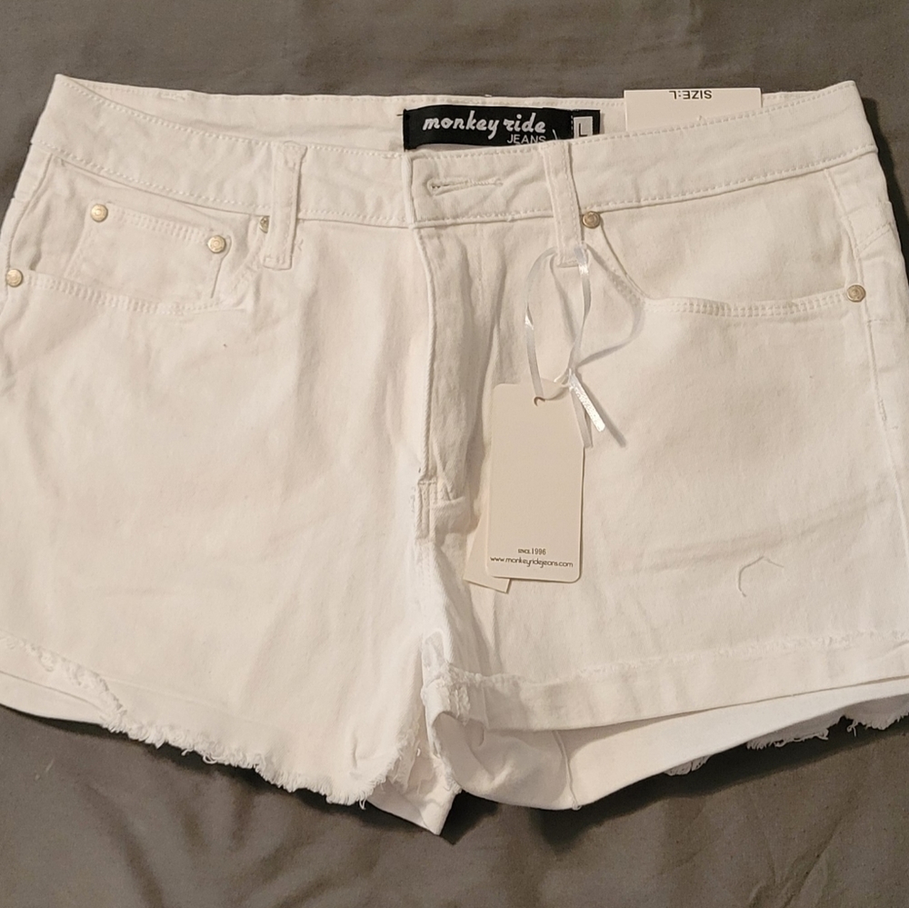 White shorts